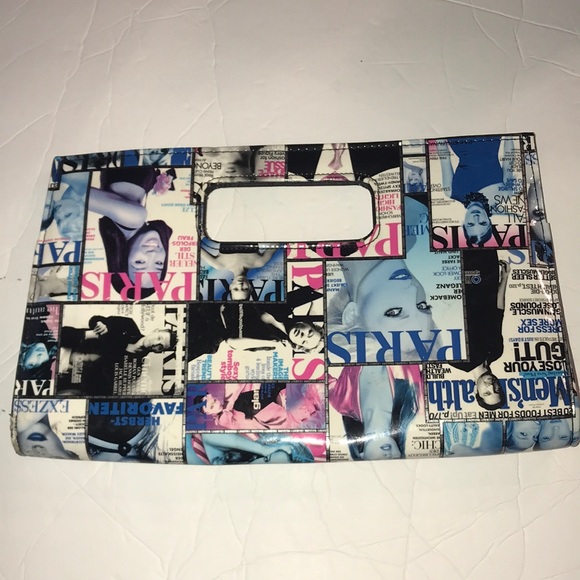 NWOT Women’s “Fashion in Paris” Clutch - Picture 1 of 8